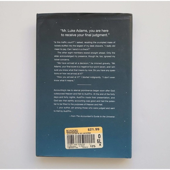 5/$12 Book Accountant's Guide to the Universe Craig Hovey HB 1st ed Business - Picture 2 of 9